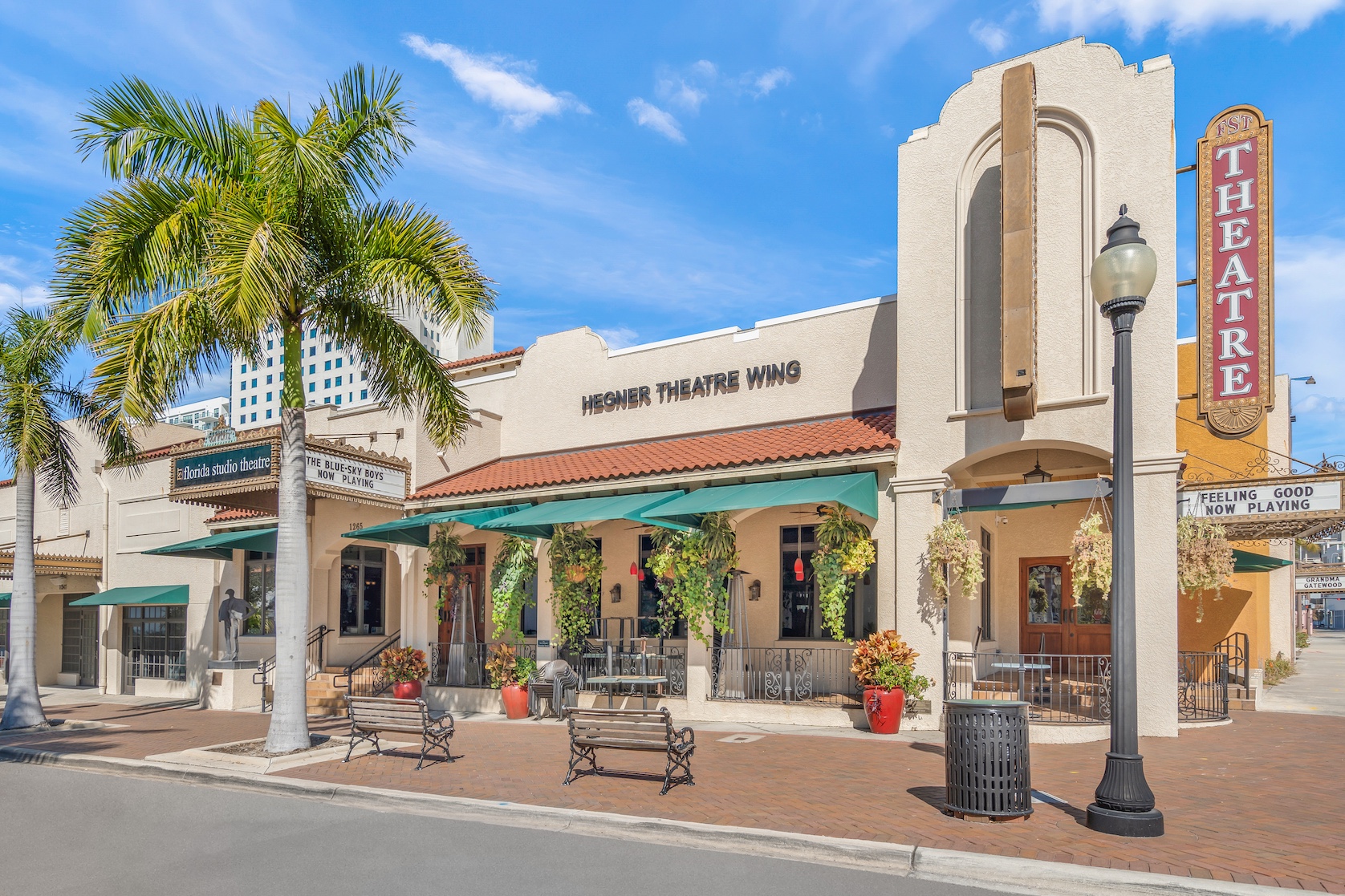 what a completed performing arts facility looks like in Sarasota