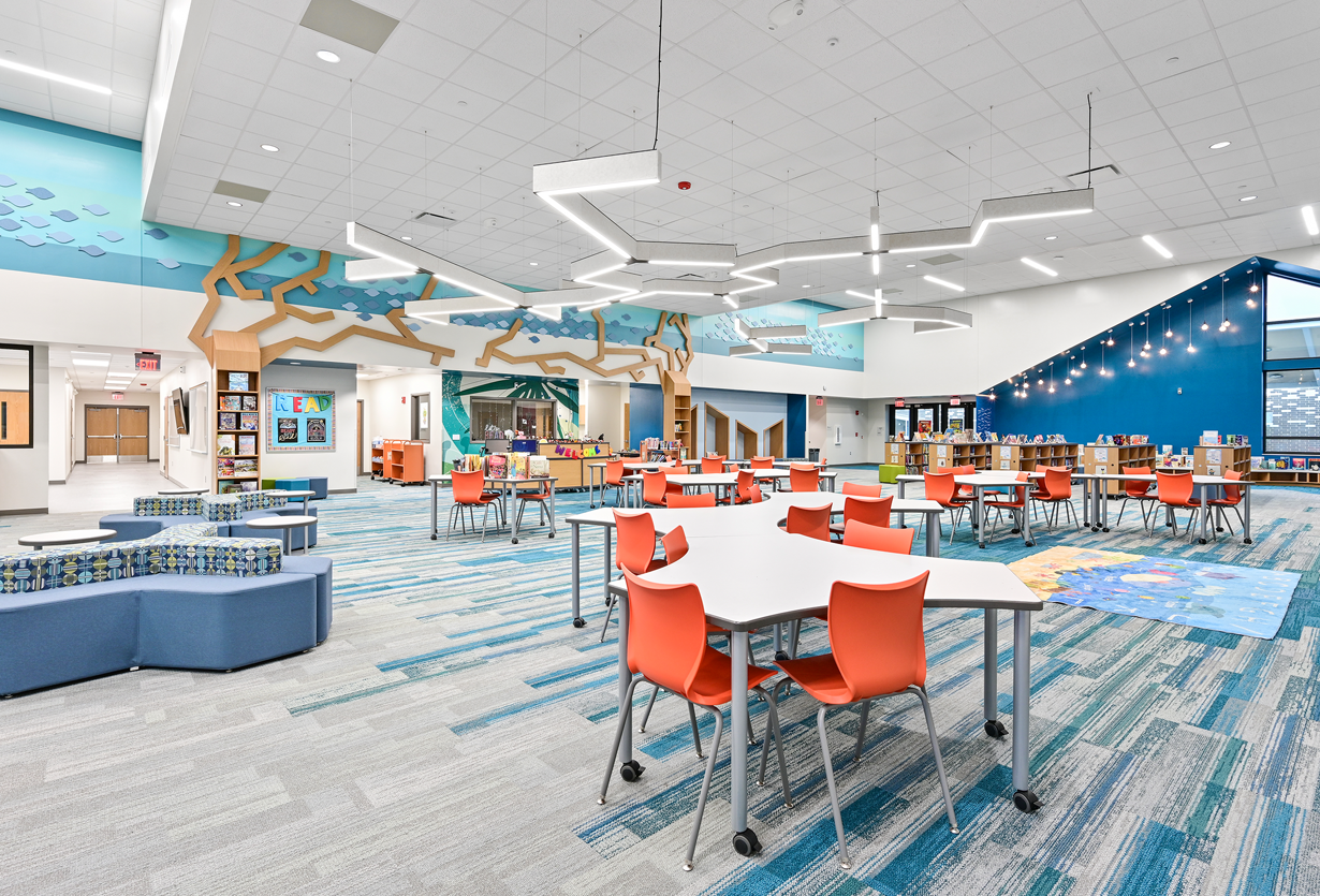 what a finished education facility looks like after full construction is complete