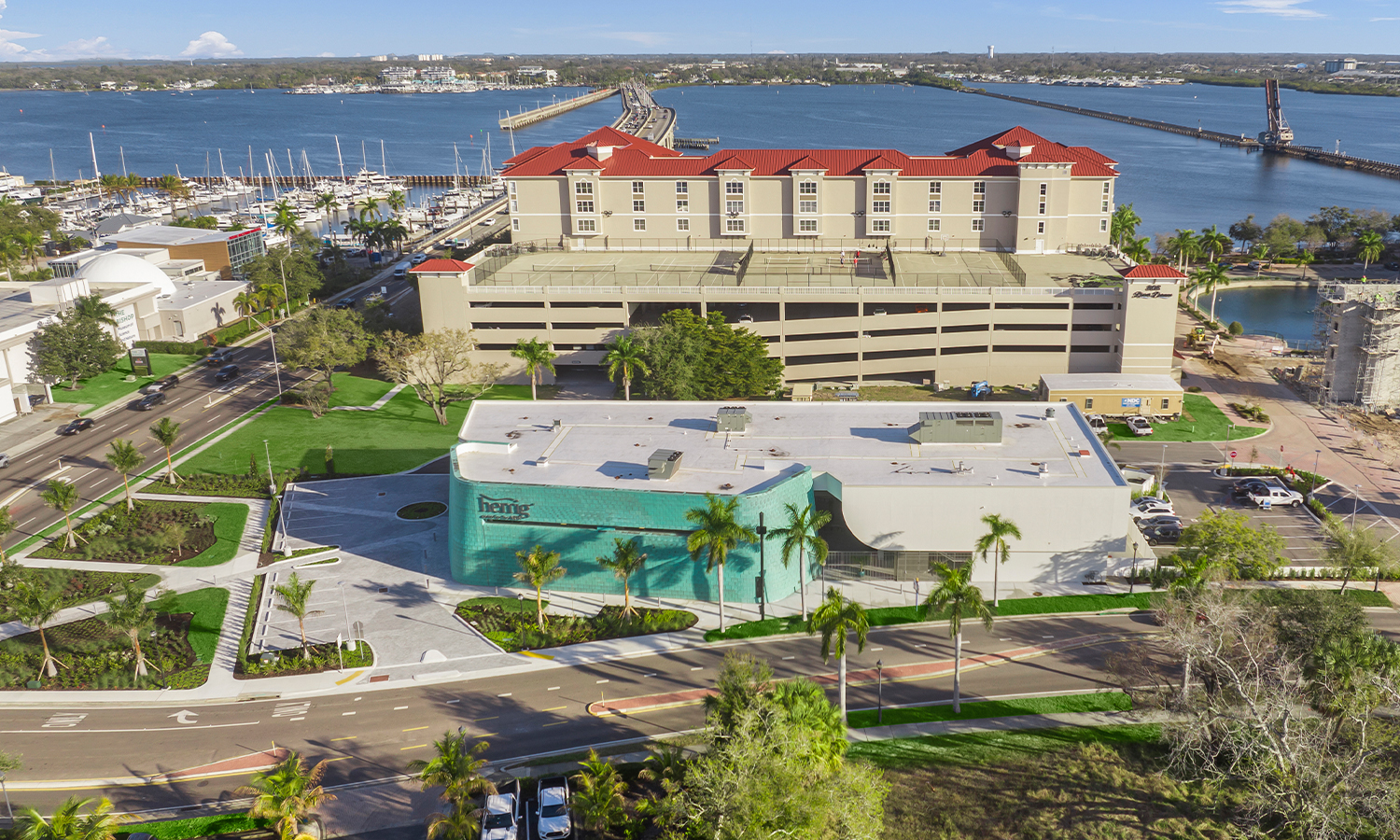 fine arts building construction progress Florida