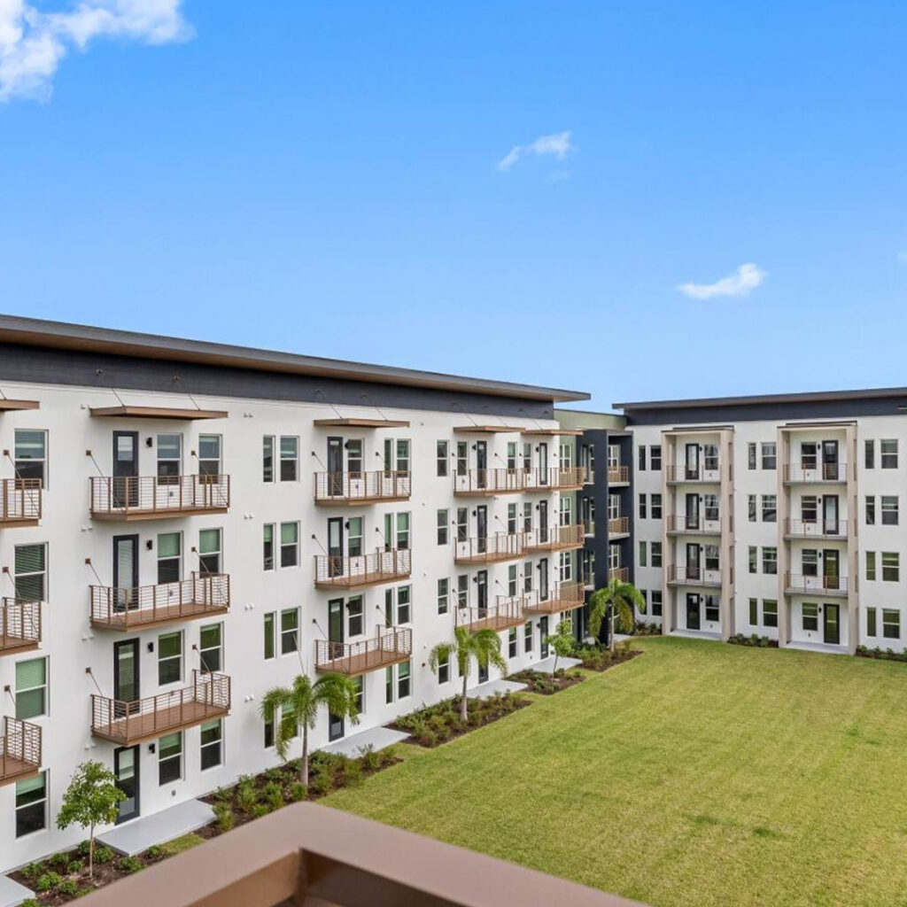 example of an apartment complex being built in Florida