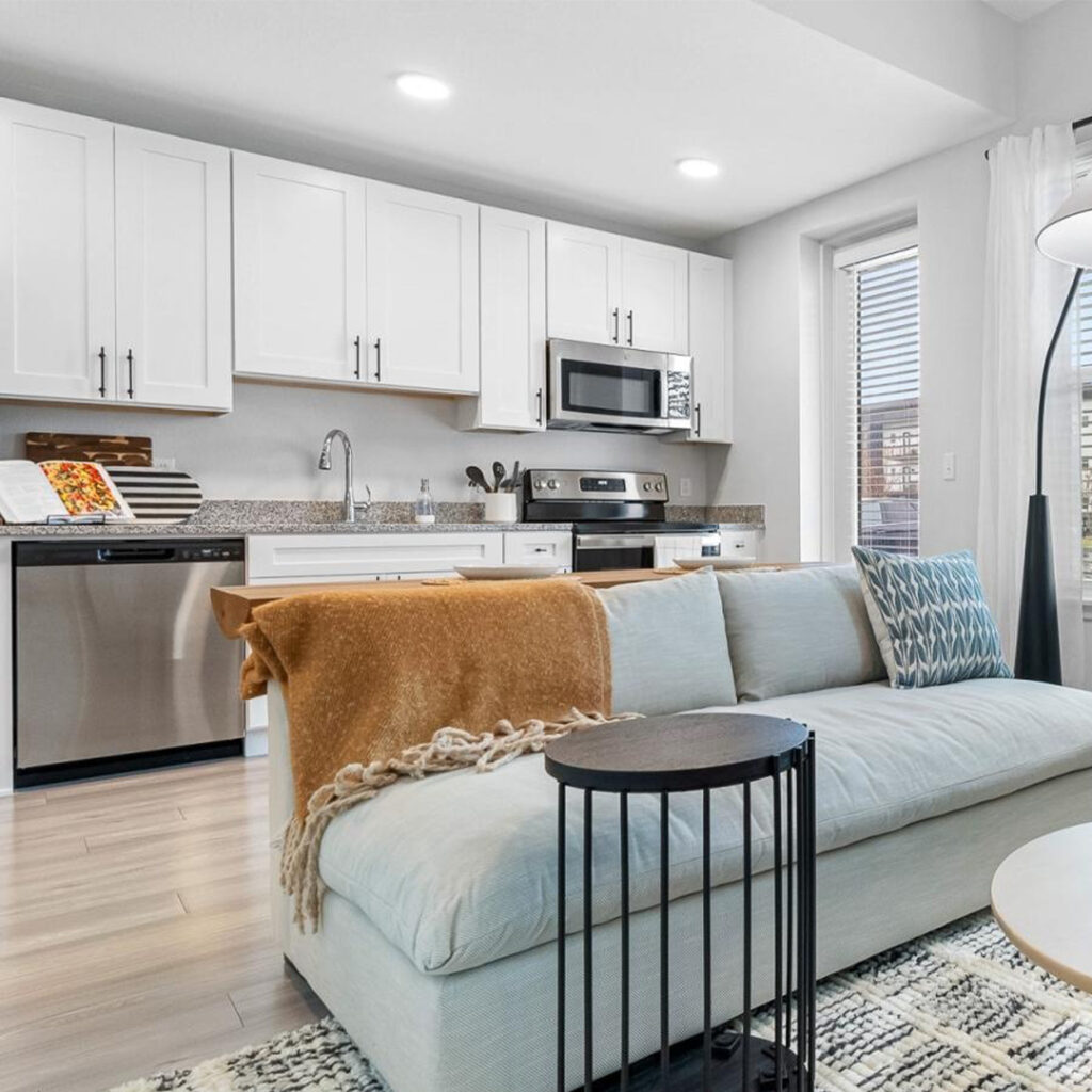 apartment unit build out construction example