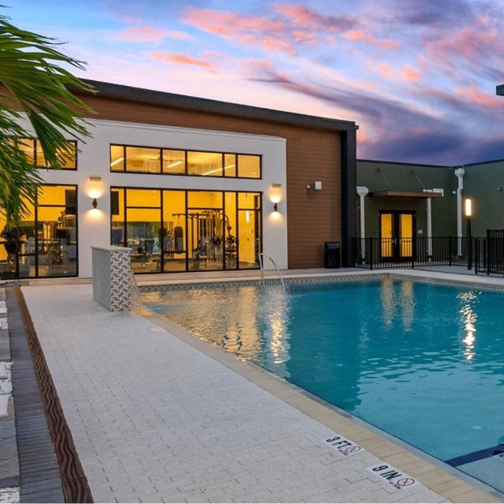 luxury apartment construction project in Florida