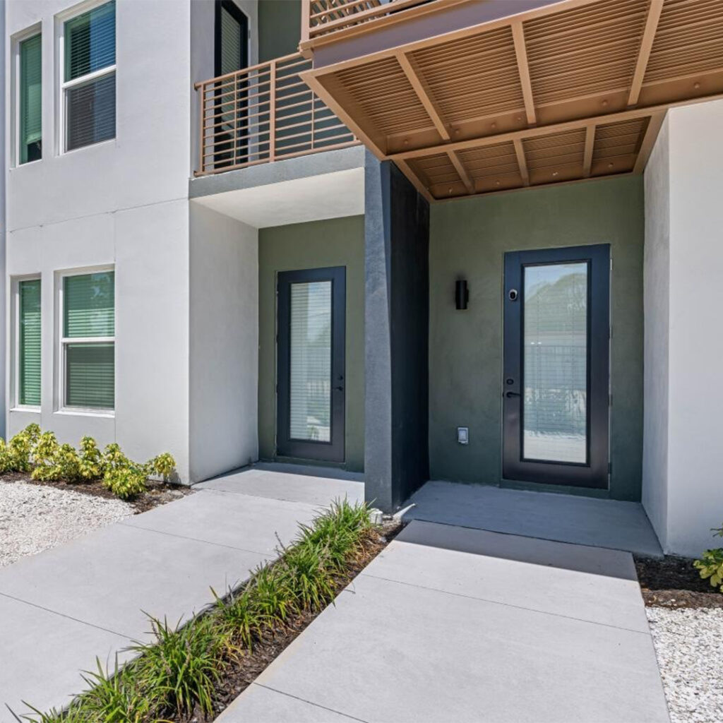 completed apartment complex construction in Sarasota