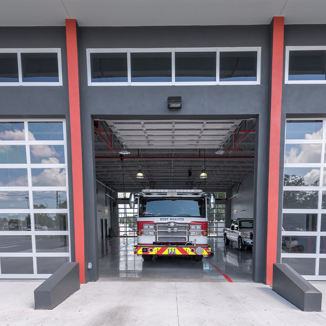 what does a fire station construction project look like in Florida