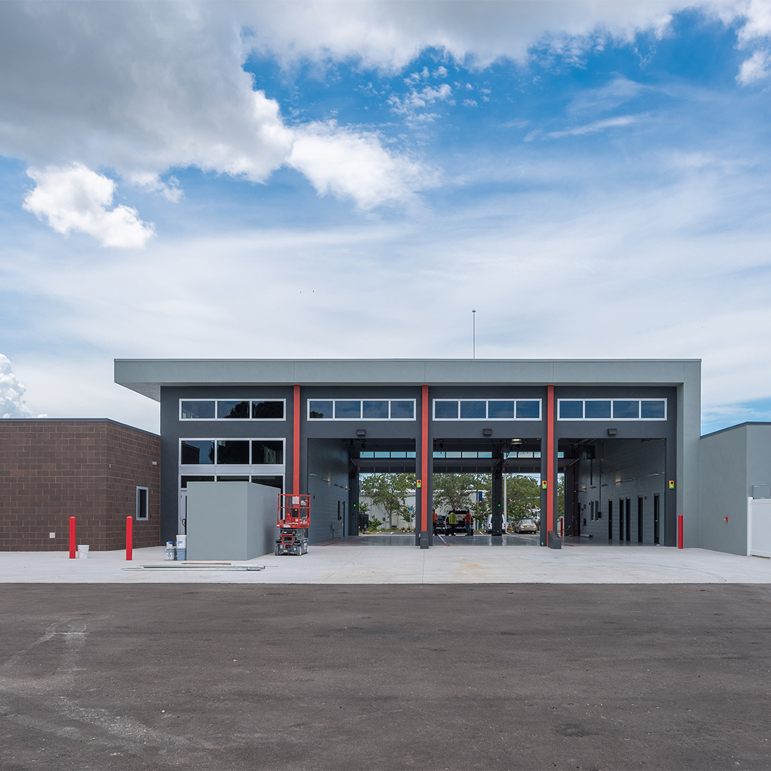 what does a fire station construction project look like in Florida