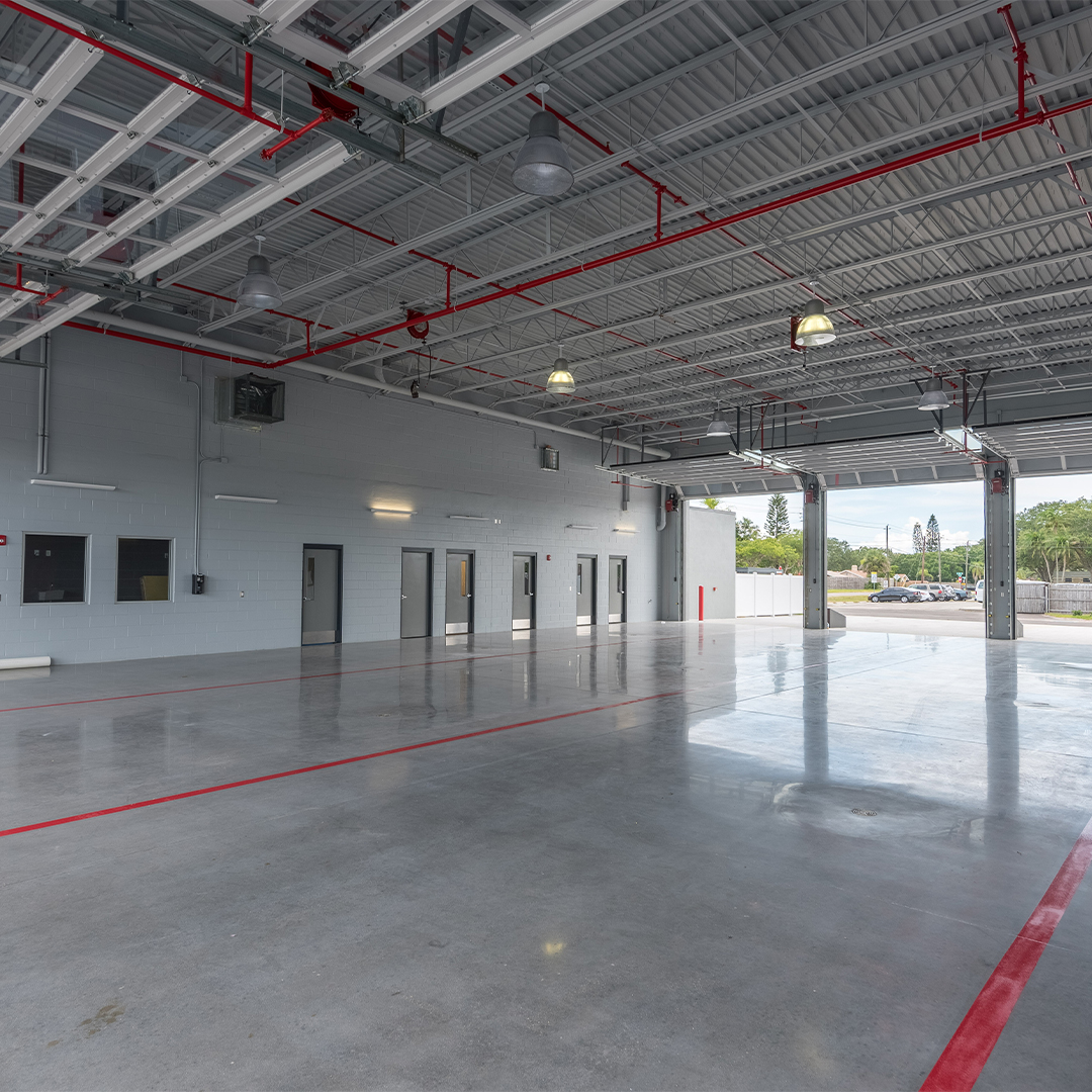 what does a fire station construction project look like in Florida